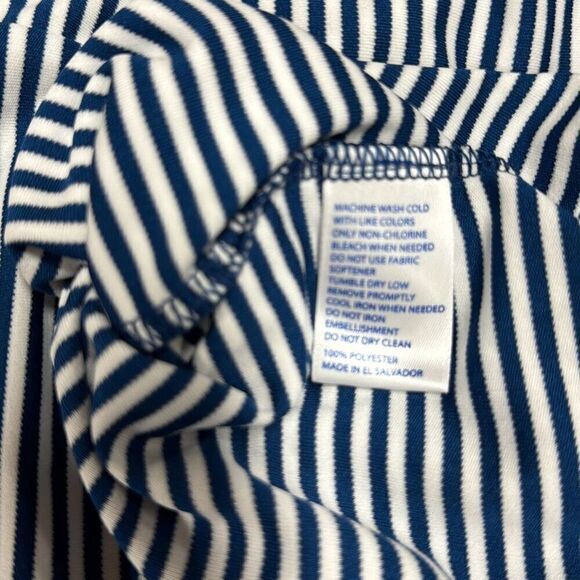 Southern Tide Men’s Blue LIBERTY STRIPE PERFORMANCE TEE SHIRT Size S - Picture 8 of 8